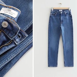 & Other Stories Favorite Cut Straight Leg Denim (NWOT)